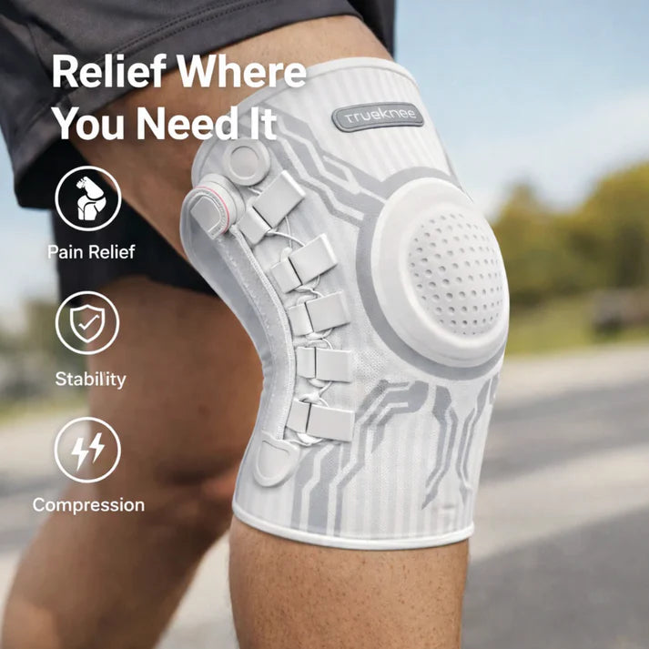 Adjustable Knee Brace for Pain Relief & Sports