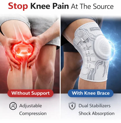 Adjustable Knee Brace for Pain Relief & Sports