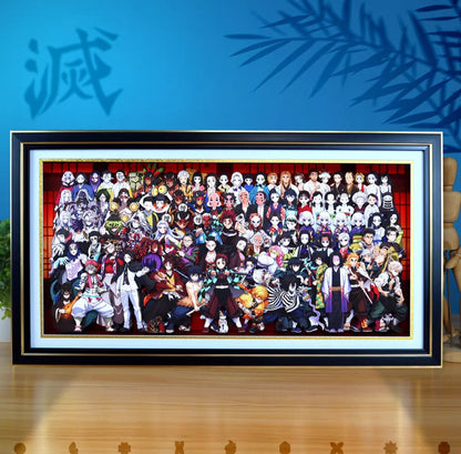Demon Slayer 3D Stereoscopic Painting