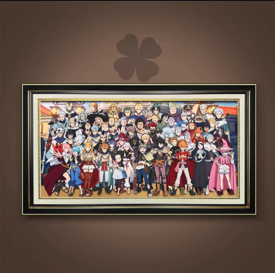 Black Clover 3D Stereoscopic Painting