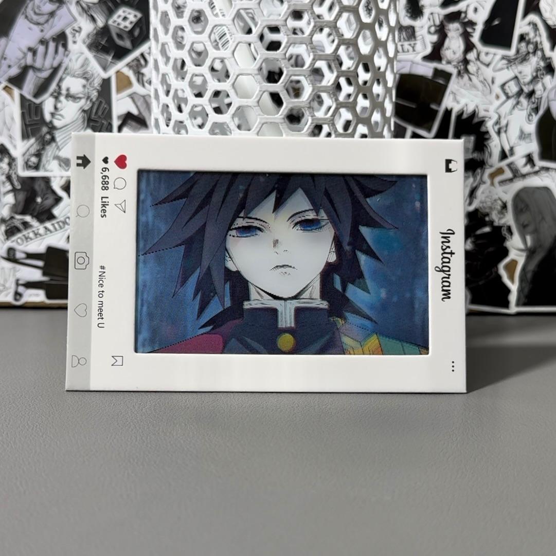 Demon Slayer 3D Card Keychain